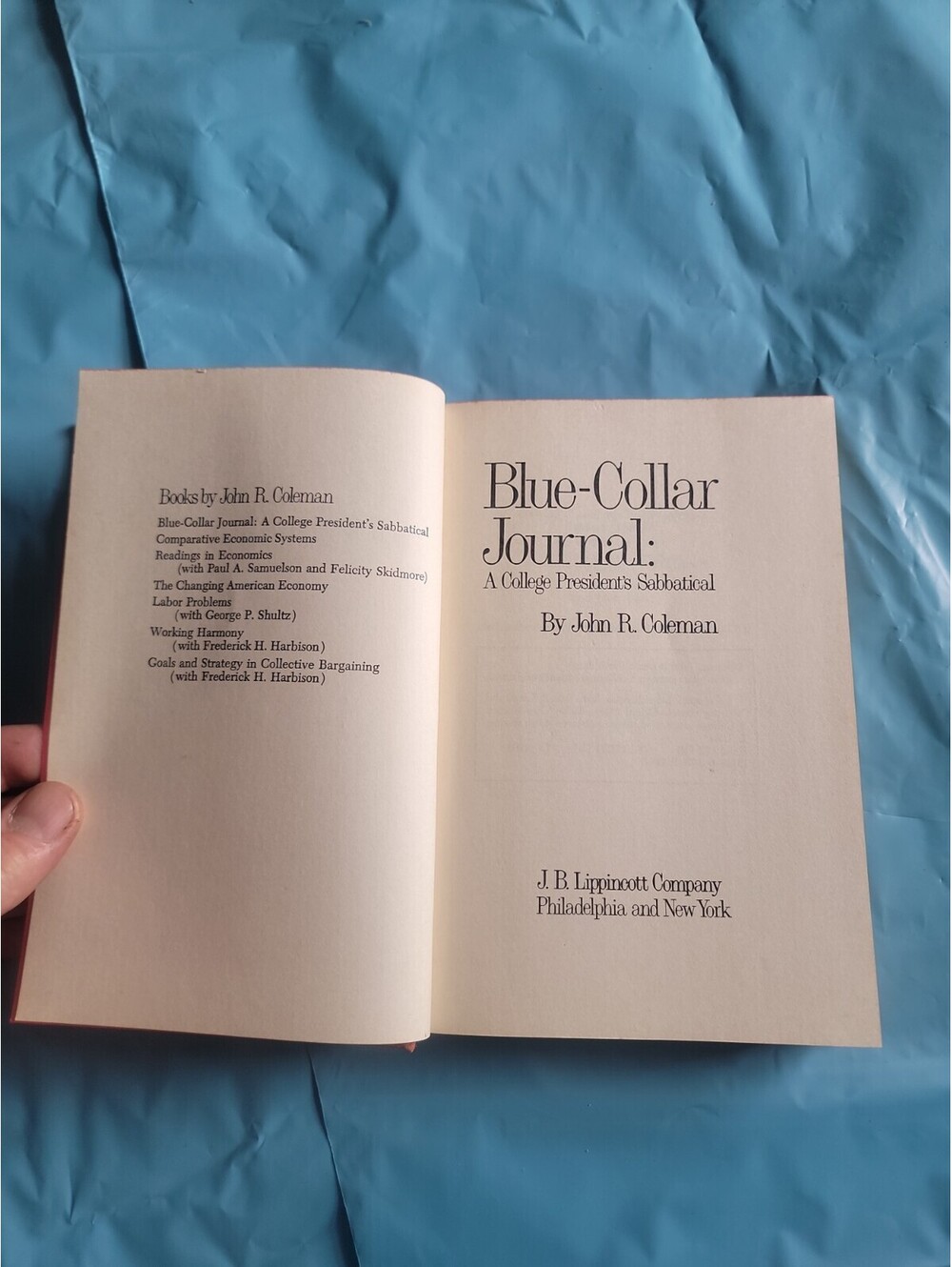 Blue Colar Journal,John R Coleman Original, - Picture 2 of 10